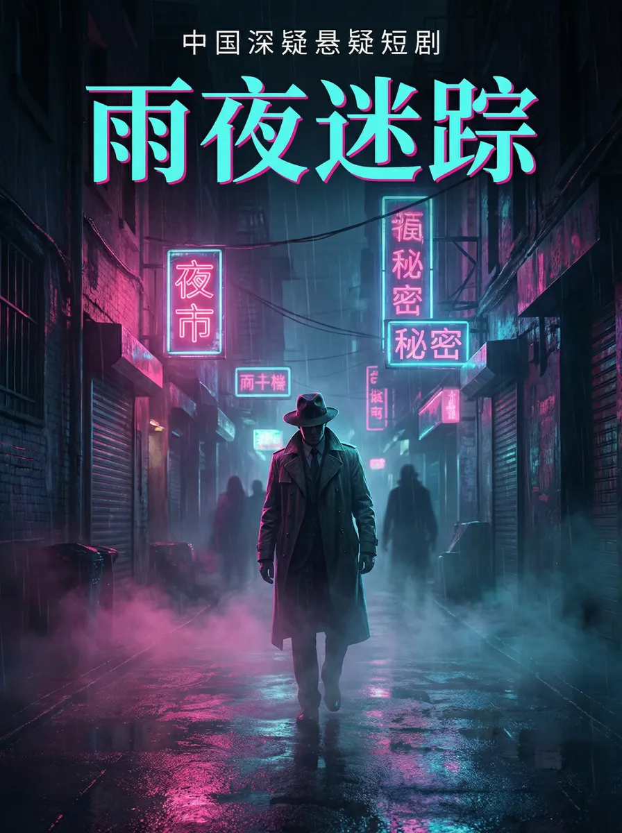 撩人精(1V1)旧日澜歌W 悬疑追踪短剧 - 雨夜迷踪海报